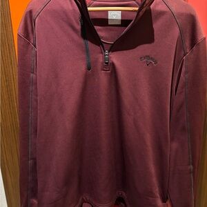 Callaway Burgundy Pullover